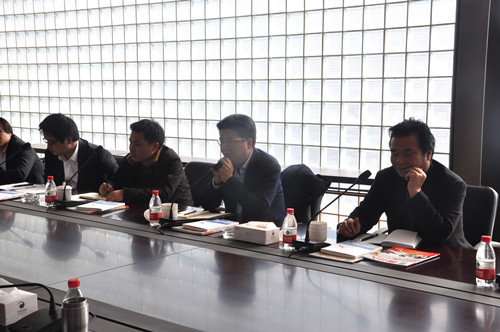 寧波市經(jīng)信委陳炳榮主任及江北區(qū)許會祥副區(qū)長來司進行政策調(diào)研